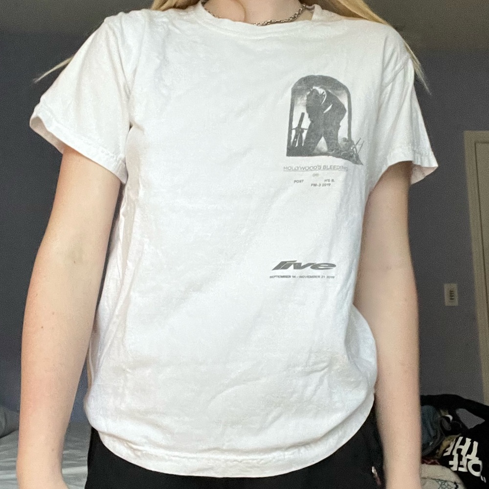 Post Malone concert short sleeve